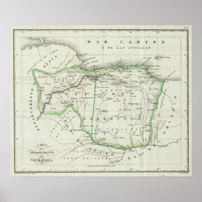 Pôster Venezuela (Frente)