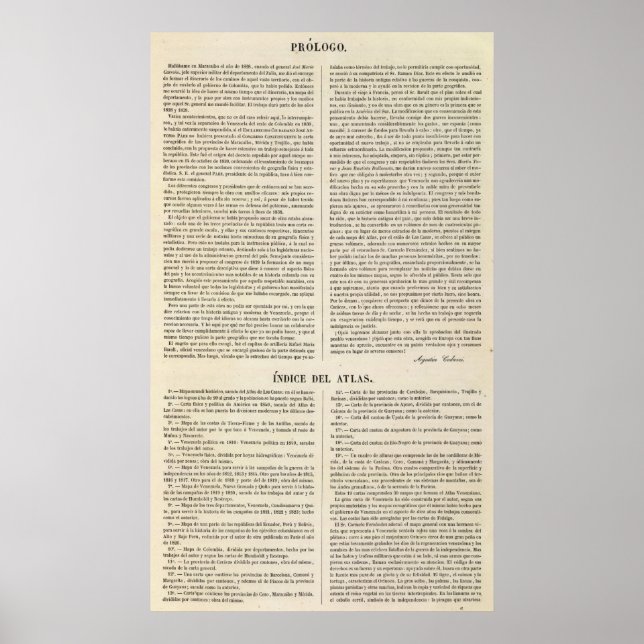 Pôster Venezuela (Frente)