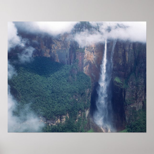 Poster Venezuela, Angel Falls, Canaima National Park (Frente)