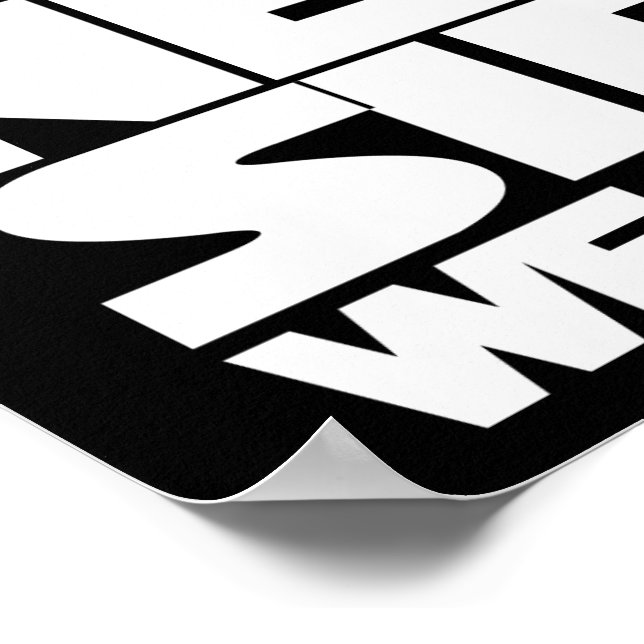 Pôster Venha Ao Lado Do Nerd Que Temos Pi (Pequeno) (Borda)