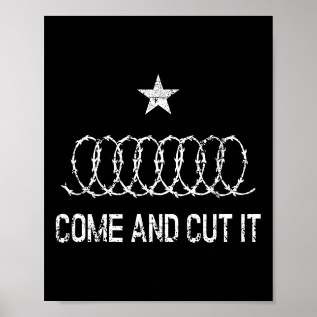 Poster Venha E Corte Isso Republicano Conservador Do Texa (Frente)