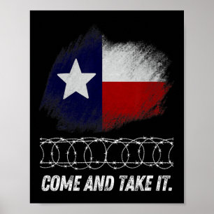 Poster Venha E Leve Bandeira Patriótica Do Fio Rbed Do Te