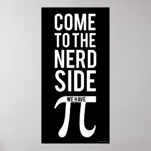 Poster Venha Para O Lado Do Nerd