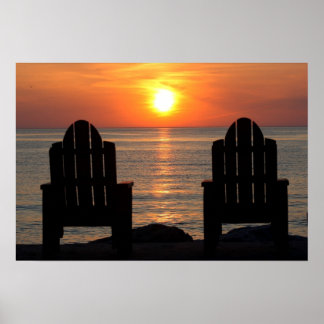 Pôster Venha ver o pôr do sol