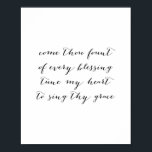 Poster Venha Você Fundamentar cada Bênção.<br><div class="desc">Venham Fundamentar todas as bênçãos... sintam meu coração para atacar Vossa Graça</div>