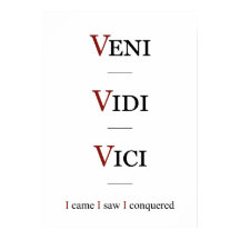 Veni, Vidi, Vici
