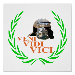 Pôster Veni Vidi Vici