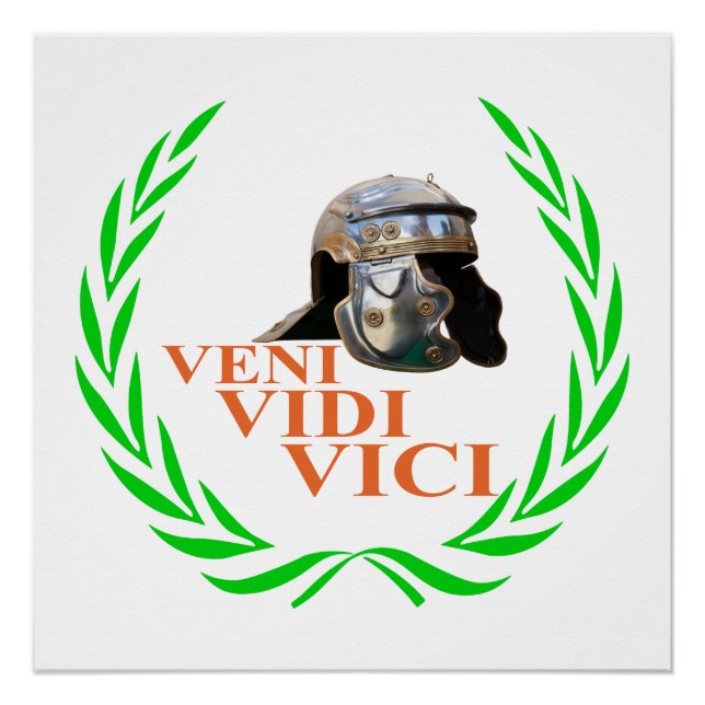 Pôster Veni Vidi Vici (Frente)