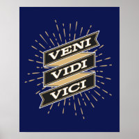 Veni Vidi Vici Blue