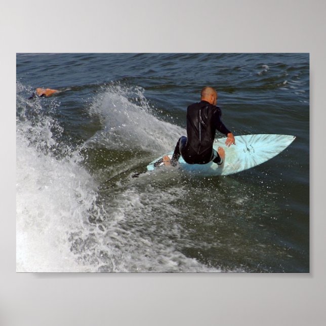 Poster Venice Beach Surfing (Frente)