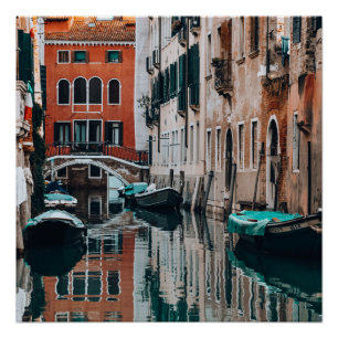 Pôster Venice Boats