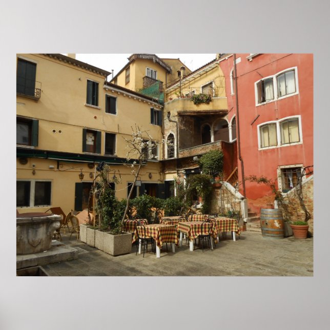 Poster Venice Cafe (Frente)