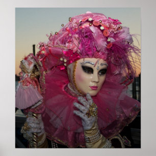 Poster Venice Carnival Mask