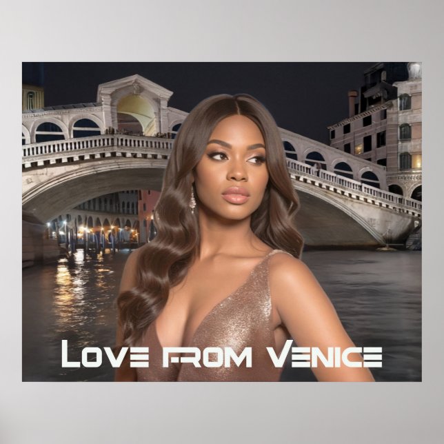 POSTER VENICE - LOVE FROM VENICE (Frente)