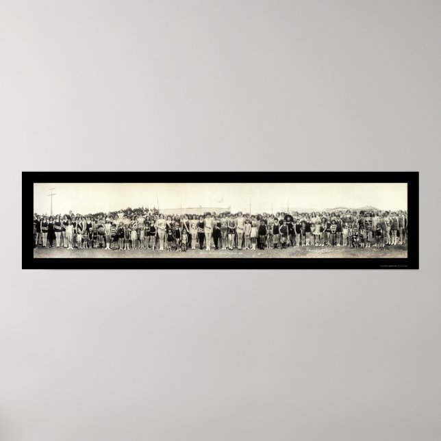 Pôster Venice Pageant, CA Foto 1926 (Frente)