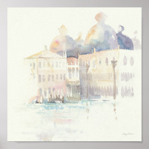 Poster Venice Watercolor