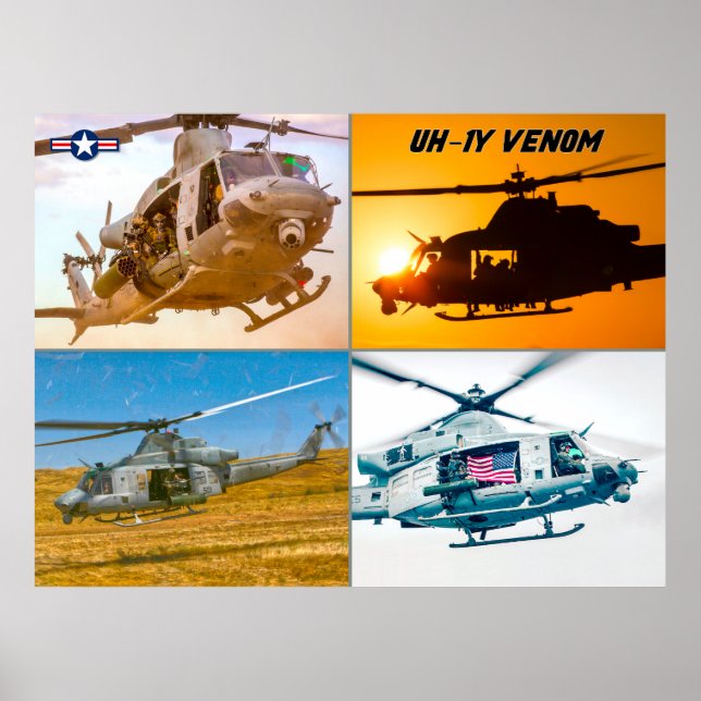 POSTER VENOM UH-1Y (Frente)