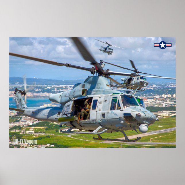 POSTER VENOM UH-1Y (Frente)