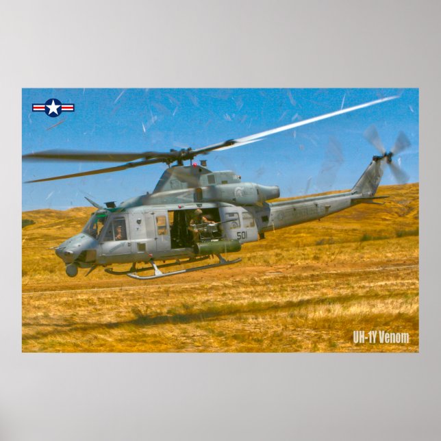 POSTER VENOM UH-1Y (Frente)