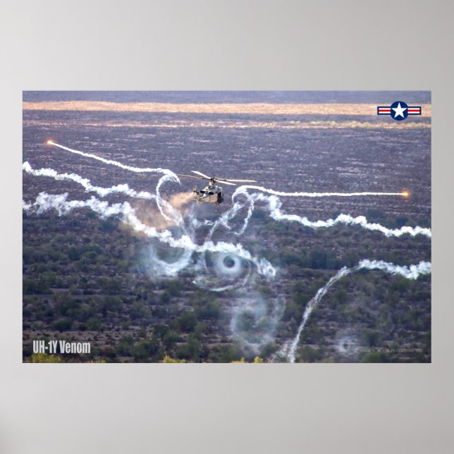 POSTER VENOM UH-1Y (Frente)
