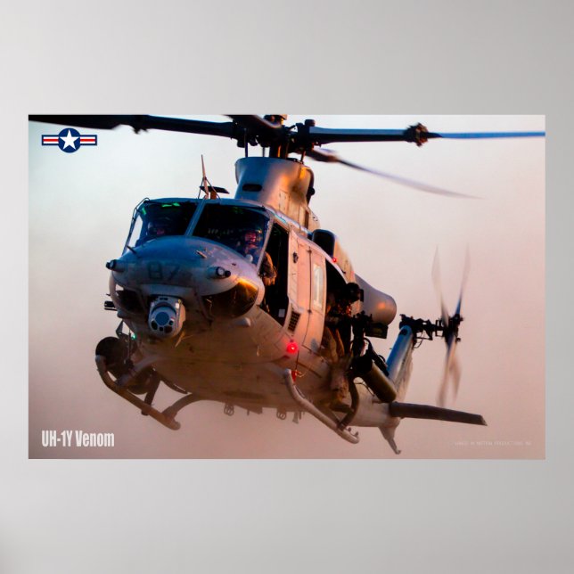 POSTER VENOM UH-1Y (Frente)
