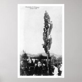 Pôster Ventiladores da Basefall de Piratas Loucos 1909