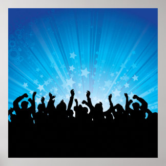 Pôster Ventiladores de concerto