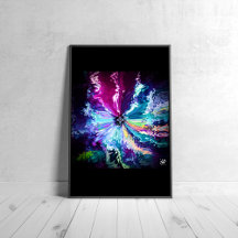 Vento cósmico de cores - padrões pareidólia