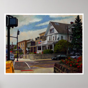 Poster Vento do leste sobre Weehawken 2013 por Stephen
