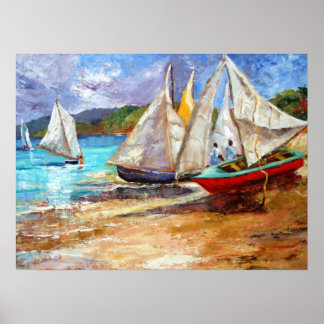 Poster Vento e oração