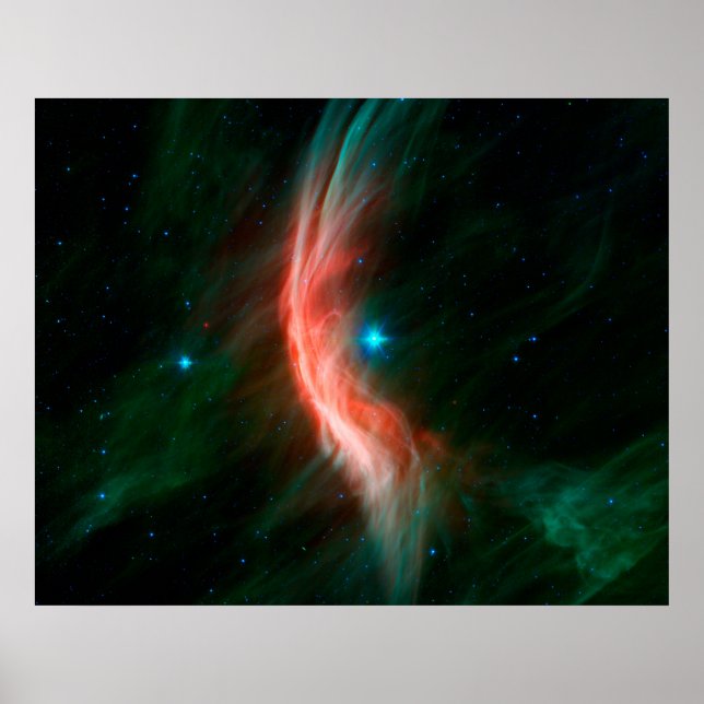 Poster Ventos Estelares Saem De Zeta Ophiuchi. (Frente)