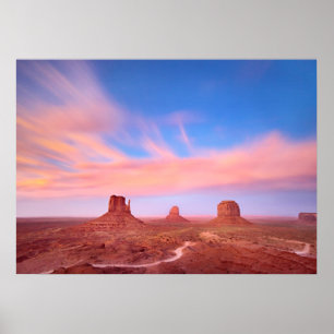 Poster Ventos fortes sobre o Vale do Deserto