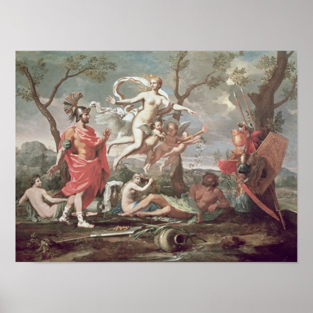 Pôster Venus Arming Aeneas, 1639 (Frente)