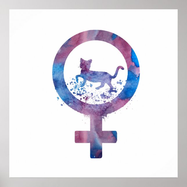 Pôster Venus Cat (Frente)