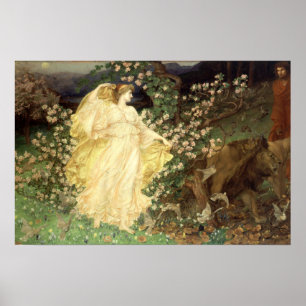 Poster Venus e Anchises (1890) por William Richmond
