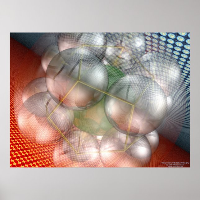 Pôster Venus E Mars Per Martineau (Frente)