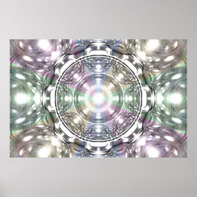 Pôster Vênus e órbitas terrestres por Martineau (Frente)