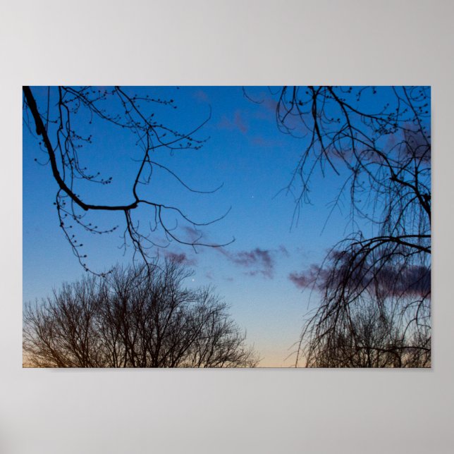 Poster Venus & Mercury em Sunset, Ohio (Frente)