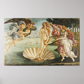 Poster VENUS O Nascimento de Vênus 1486 Sandro Botticelli