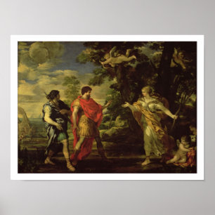 Pôster Venus que aparece a Aeneas como um Huntress,