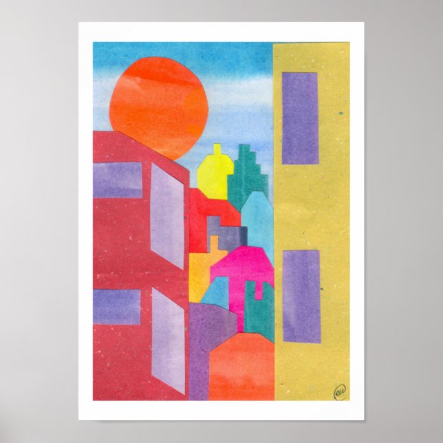 Poster Ver a partir da minha janela (Frente)