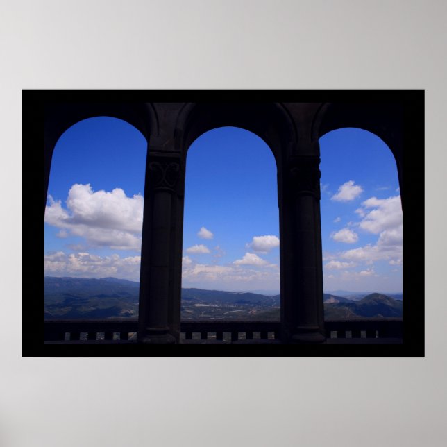 Pôster Ver a partir de 3 Windows (Frente)