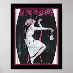 Poster Ver Anéis de fumaça de arte de Paris