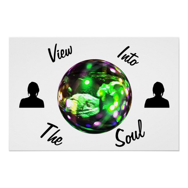 Pôster Ver Na Alma - Versão Do Ultrassom Baby (Frente)