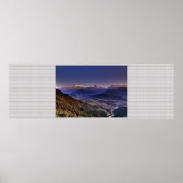 Pôster Ver POKHARA Nepal: Limite do CRYSTAL