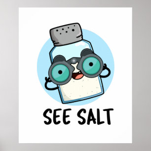 Poster Ver Salt Sea Salt Pun