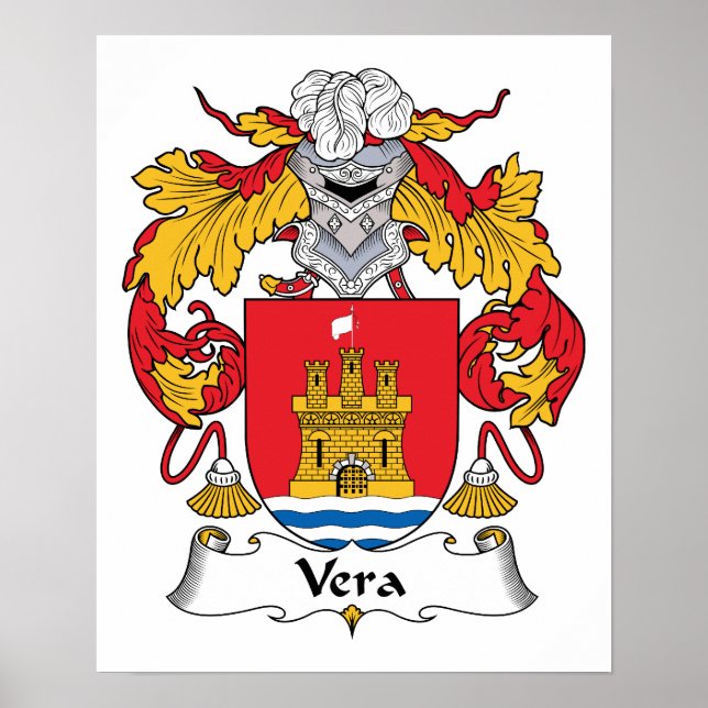Pôster Vera Family Crest (Frente)