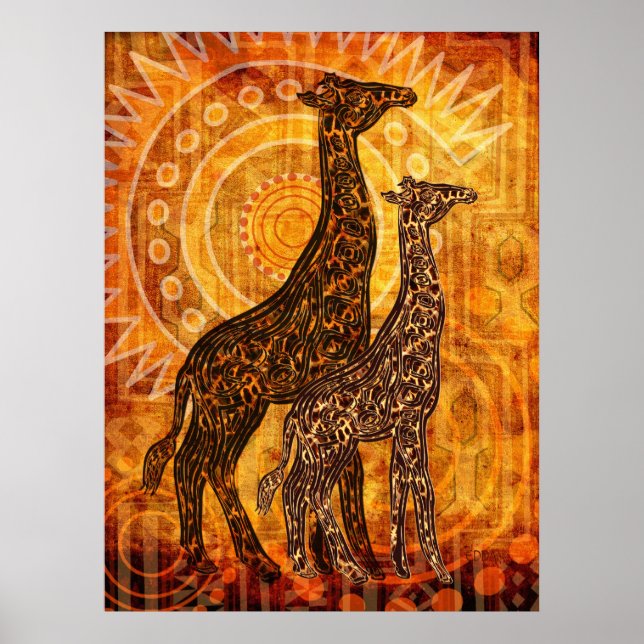 Poster Verão Africano (Frente)