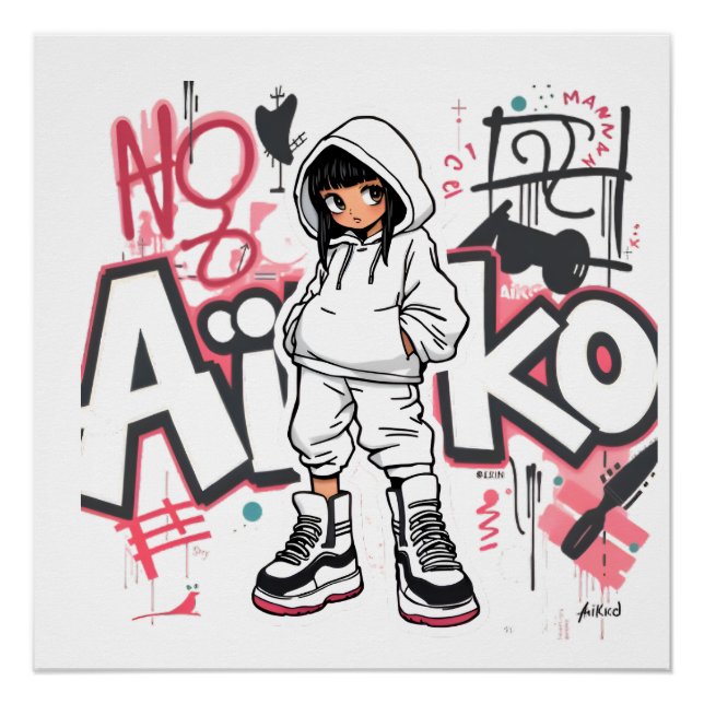 Pôster Verão Cool Bae ~ AiKo Kids (Frente)