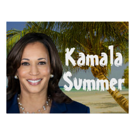 Pôster Verão de Kamala 2024